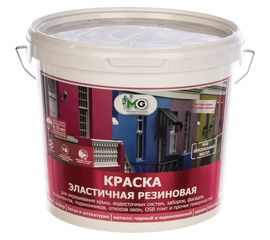 Краска резиновая эластичная MasterGood белая, 7 кг MG-КраскаРезин-7.бел 