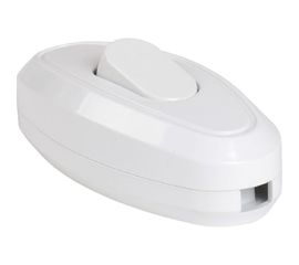 Одноклавишный выключатель IEK ВБ-01Б разборный, для бра, белый EVB10-K01-10 