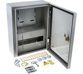 Учетно-распределительный щит ЩУ-1ф/1-0-12 IP66 395х310х165 TDM SQ0905-0100 