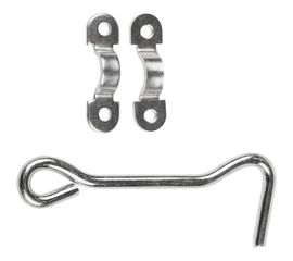 Ветровой крючок ЧЕТЫРЕ СЕЗОНА 100 мм, цинк 79-1081 