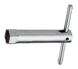 Трубчатый свечной ключ BAUM 16 мм, с воротком 23316K 