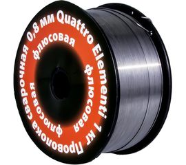 Проволока сварочная флюсовая (0.8 мм; 1 кг) QUATTRO ELEMENTI 790-380 