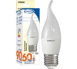 Лампа IONICH ILED-SMD2835-CW37-6-540-230-4-E27 1634 