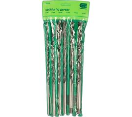 Набор сверл (6 шт; 6-14 мм; 300 мм) по дереву СИБРТЕХ 702235 
