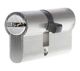 Цилиндр DOORLOCK V 2300AB N серия Variant, никелированный, 50x50 мм, 5 перф.ключей 79067 