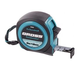 Рулетка Komfortabel, 10 м х 25 мм обрезиненный корпус GROSS 32564 