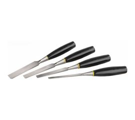 Набор стамесок STAYER ЕВРО, плоские с пластмассовой ручкой, 6/12/18/25, 4шт 1820-H4 