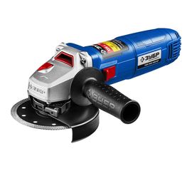 Угловая шлифовальная машинка ЗУБР УШМ-П125-1400 ПСТ 