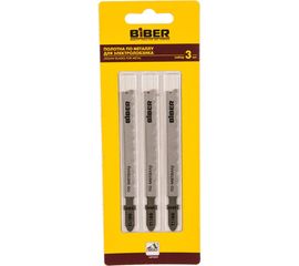 Пилка по металлу Т118G (3 шт; 67 мм; 24TPI) Biber 85279 тов-120522 