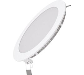 Светодиодный встраиваемый ультратонкий круглый светильник IP20 12W 3000K Gauss 939111112 
