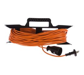 Силовой удлинитель на рамке ПВС 2х0.75 30 м GLANZEN ER-30-001 00012300 