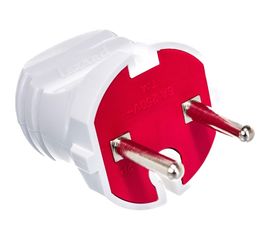 Вилка Lezard однофазная б з 715-0101-601 