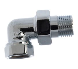 Угловой разъемный соединитель IVANCI хромированный 1/2 IVC.104098Cr.N.03:252 
