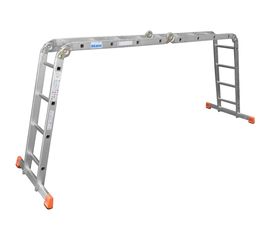 Шарнирная универсальная стремянка-трансформер Krause MONTO MULTIMATIC, 4х4 120649 