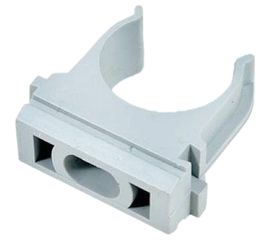 Крепеж - клипса для труб MasterProf диам. 32 мм, серая, 50 шт. ЭТ.120521 