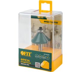 Фреза кромочная конусная с подшипником (40х18х62.8 мм) FIT 3607-081840 