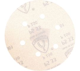 Круг шлифовальный на липучке для обработки красок, лаков и шпаклевок (150 мм; Р150; 6 отверстий) KLINGSPOR 149151 