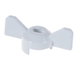 Ручка-бабочка усиленная для крана MasterProf БЕЛАЯ, 1/2"-3/4" ИС.131429 