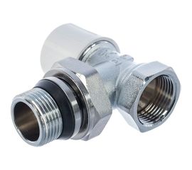 Клапан радиаторный термостатический IVANCI со стопорным кольцом, угловой 3/4" IVC.103006.N.04 