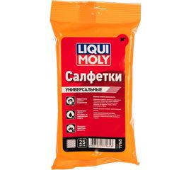 Универсальные влажные салфетки 25шт LIQUI MOLY REINIGUNGSTUCHER 77165 