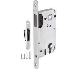 Врезной магнитный замок Fuaro 5300-M-C под ЦМ CP, хром 42079 