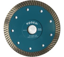Диск алмазный Rodex с фланцем 125х1.4х22.2 мм Bull RRH125 