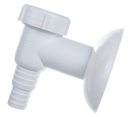 Сифон для стиральной машины MIANO наружный, белый M0402 