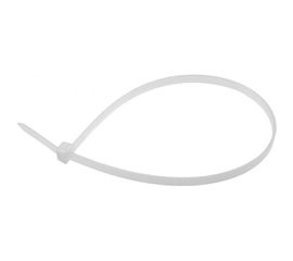 Нейлоновая хомут-стяжка с тройным замком REXANT 200x4,8 мм, белая, упаковка 100 шт. 67-0200-5 