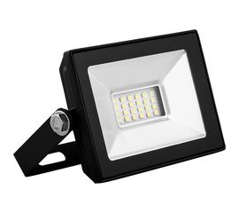 Светодиодный прожектор SAFFIT SFL90-10 2835SMD, 10W 4000K AC220V/50Hz IP65, черный в компактном корпусе 55074 