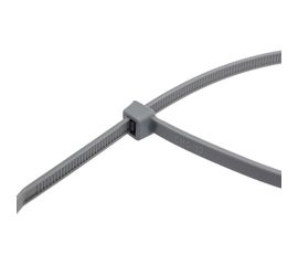 Кабельная нейлоновая хомут-стяжка REXANT 300x3,6 мм, серая, упаковка 100 шт. 07-0300-3 