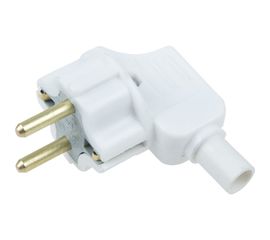 Вилка REXANT Евро угловая 16А с з/к 11-8502 