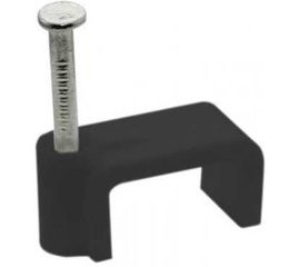 Плоский крепеж кабеля REXANT 10x5 мм, черный 50 шт 07-4211-1 