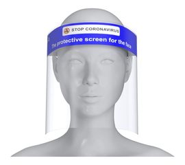 Защитный экран для лица с логотипом Orgplex 2 