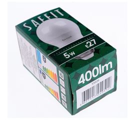 Светодиодная лампа SAFFIT SBG4505 Шарик E27 5W 4000K 55026 