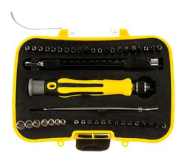 Наборная отвертка для точечных работ REXANT 45 предметов 12-4706 