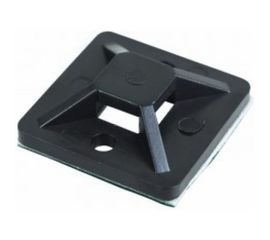 Самоклеящаяся площадка REXANT 20x20 мм, черная, 100 шт. 07-2021 