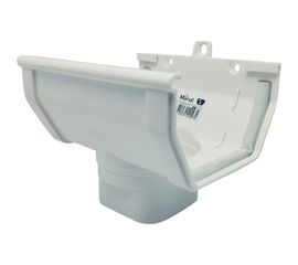 Центральная воронка MUROl ПВХ, U110x67, белый UOW 