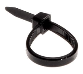 Нейлоновая стяжка REXANT 100x2,5 мм, черная упак. 500 шт. 07-0101-05 