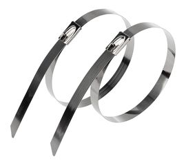 Стальная хомут-стяжка REXANT 300x4,6 мм, упаковка 10 шт. 07-0308-10 