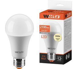 Светодиодная лампа Wolta 25Вт 3000К E27 25Y67BL25E27 