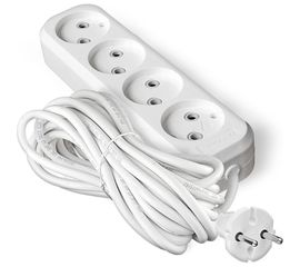 Удлинитель UNIVersal Е-204 ПВС 2*0,75, 4 гнезда, 5м 9631969 