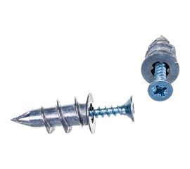 Анкер дюбель Tech-Krep DRIVA METAL с шурупом 4 шт - пакет 102949 