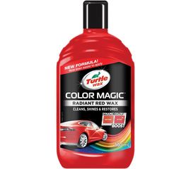 Восковой автополироль TURTLE WAX COLOR MAGIC RADIANT RED WAX красный, 500 мл 53240 