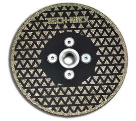 Диск алмазный гальванический отрезной/шлифовальный FLASH (125 мм; М14) TECH-NICK 136.001.6680 