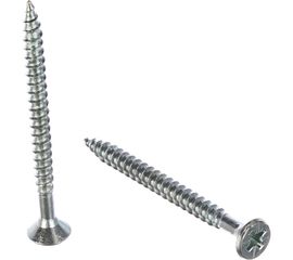 Универсальный саморез Tech-Krep 60х5,0 мм 100 шт оцинкованный, коробка с окном 102201 