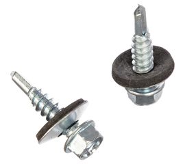 Кровельный саморез Tech-Krep КР ZP сверло 5,5х25 300 шт, ведро 104751 