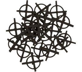 Крестики дистанционные пластмассовые (100 шт; 4 мм) TOPEX 16B640 