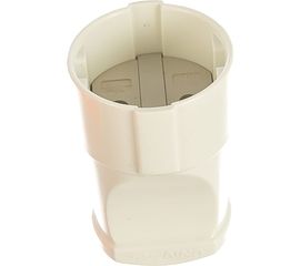 Штепсельное гнездо б/з, белое 10А 250В UNIVersal А115 