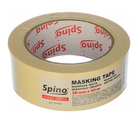 Малярная лента SPINO белая 60oC 38мм x 50м 62438 