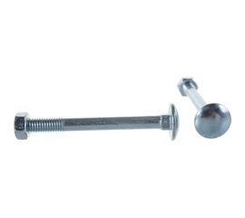 Мебельный болт Tech-Krep DIN603 оцинк. М8х80 с гайкой 2 шт 108772 
